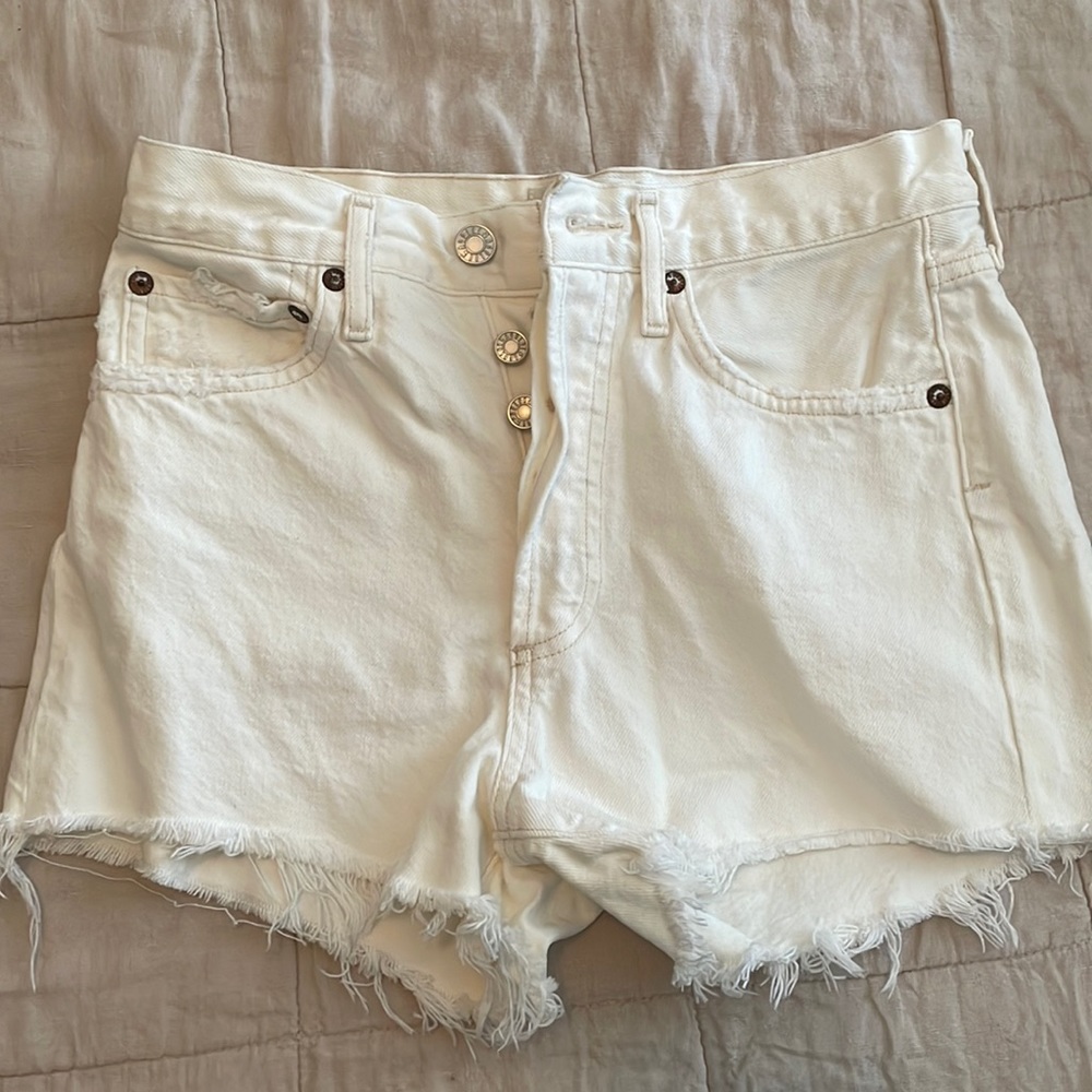 AGOLDE Parker Denim Shorts